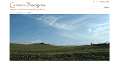 Desktop Screenshot of camminafrancigena.it